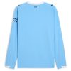 Maillot domicile Manchester City manches longues saison 2025 2026 bleu ciel