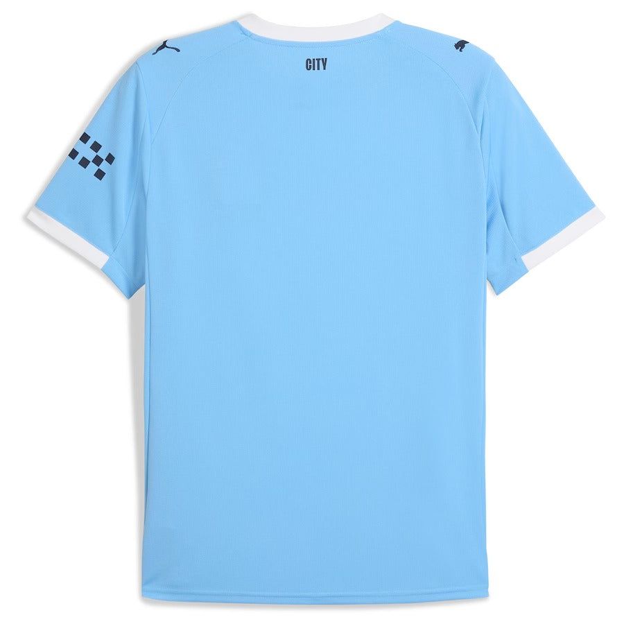 maillot domicile Manchester City saison 2025 2026 couleur bleu ciel