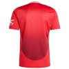 Maillot domicile Manchester United saison 2024 2025 couleur rouge