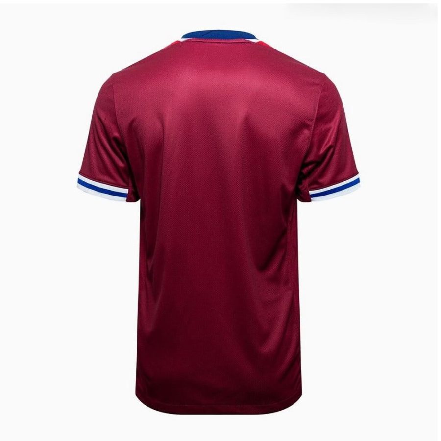 maillot domicile Norvège 2024 rouge de l équipe nationale de football