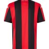 maillot domicile OGC Nice saison 2025 2026 rouge et noir pour supporter du gym