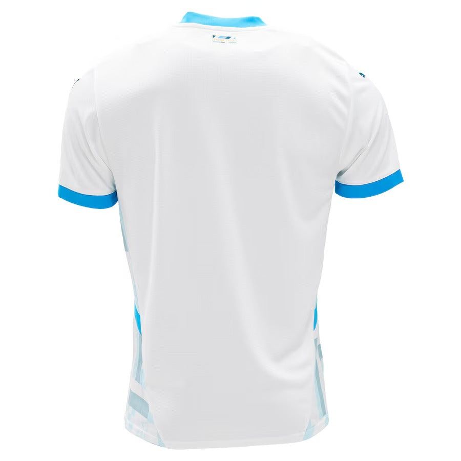 maillot domicile Olympique de Marseille saison 2024 2025 bleu et blanc