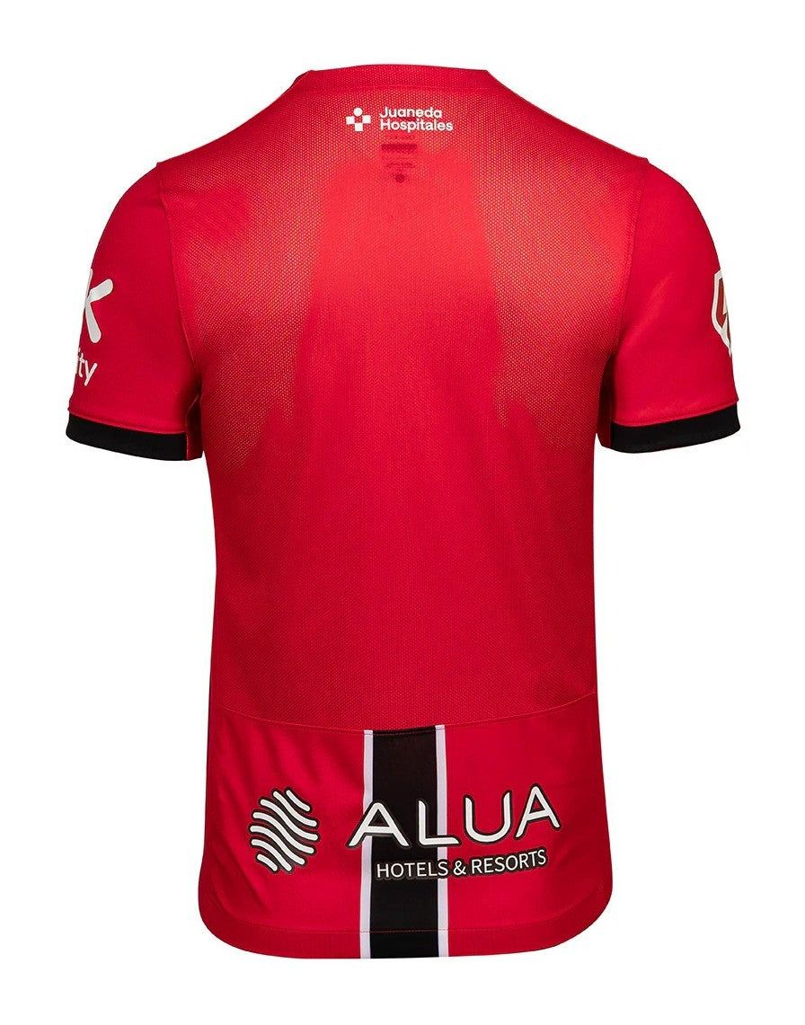 maillot domicile RCD Mallorca saison 2025 2026 rouge officiel football