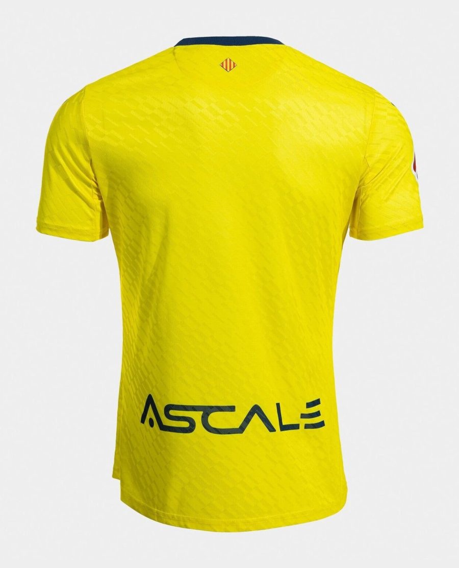 Maillot domicile Villarreal saison deux mille vingt cinq deux mille vingt six jaune officiel