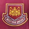 maillot domicile West Ham logo du club et sponsor