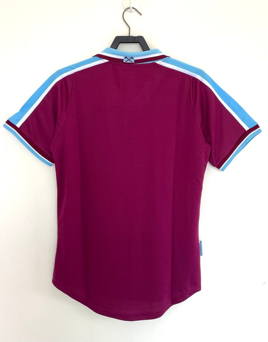 maillot domicile West Ham saison 2000 2001