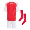 maillot enfant Arsenal domicile saison 2025 2026 avec short et chaussettes