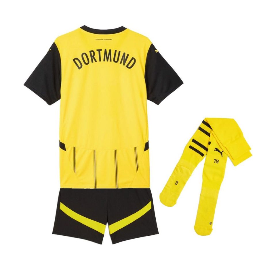 maillot-enfant-borussia-dortmund-domicile-saison-2024-2025-avec-short-et-chaussettes Maillot enfant Borussia Dortmund domicile saison 2024 2025 avec short et chaussettes