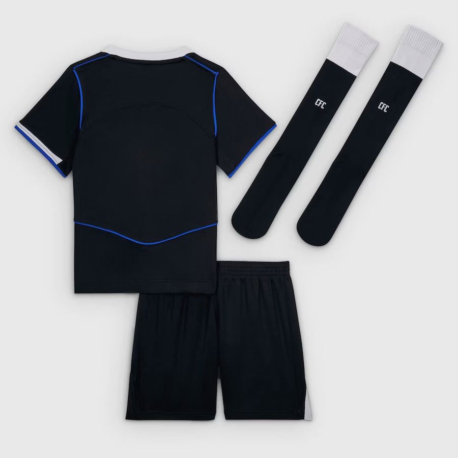 maillot enfant Chelsea FC third saison 2025 2026 avec short et chaussettes