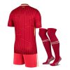 Maillot enfant Liverpool domicile saison 2024 2025 avec short et chaussettes