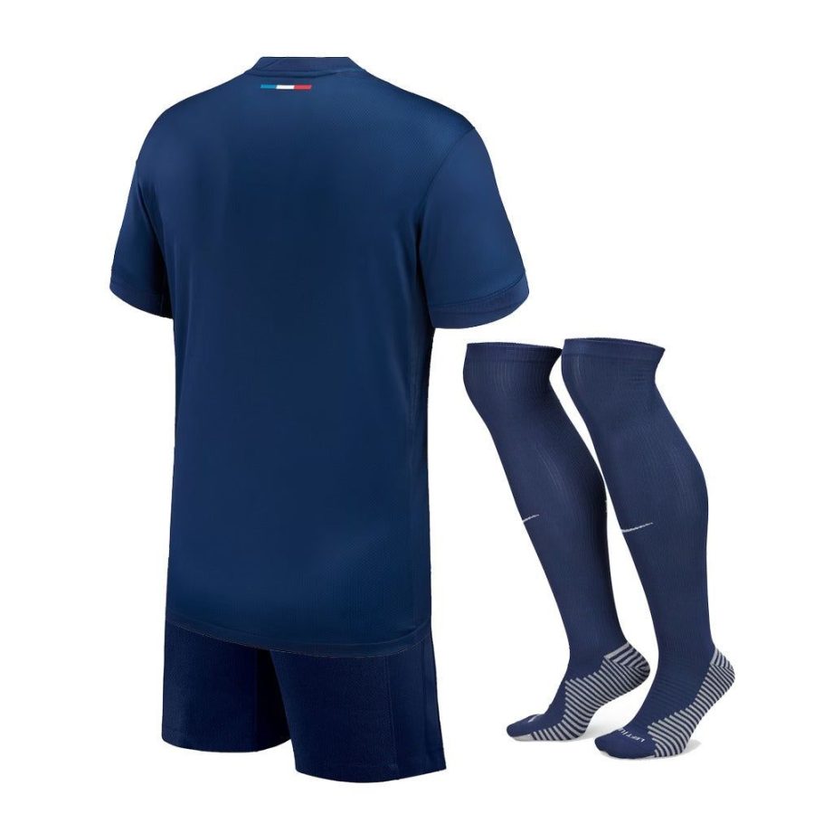 maillot-enfant-psg-domicile-saison-2024-2025-avec-short-et-chaussettes Maillot enfant PSG domicile saison 2024 2025 avec short et chaussettes