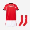 maillot enfant SL Benfica domicile saison 2025 2026 avec short et chaussettes