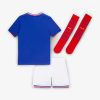 maillot équipe de france enfant domicile saison deux mille vingt quatre tenue officielle