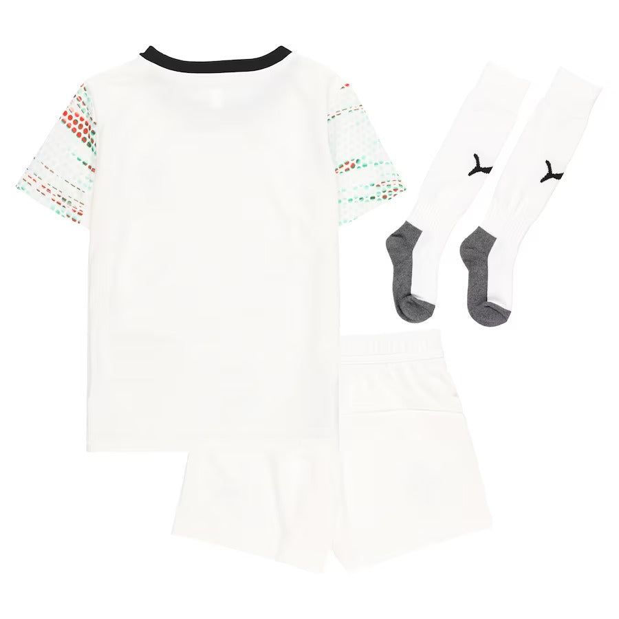 maillot extérieur enfant Portugal 2025 tenue football rouge et vert
