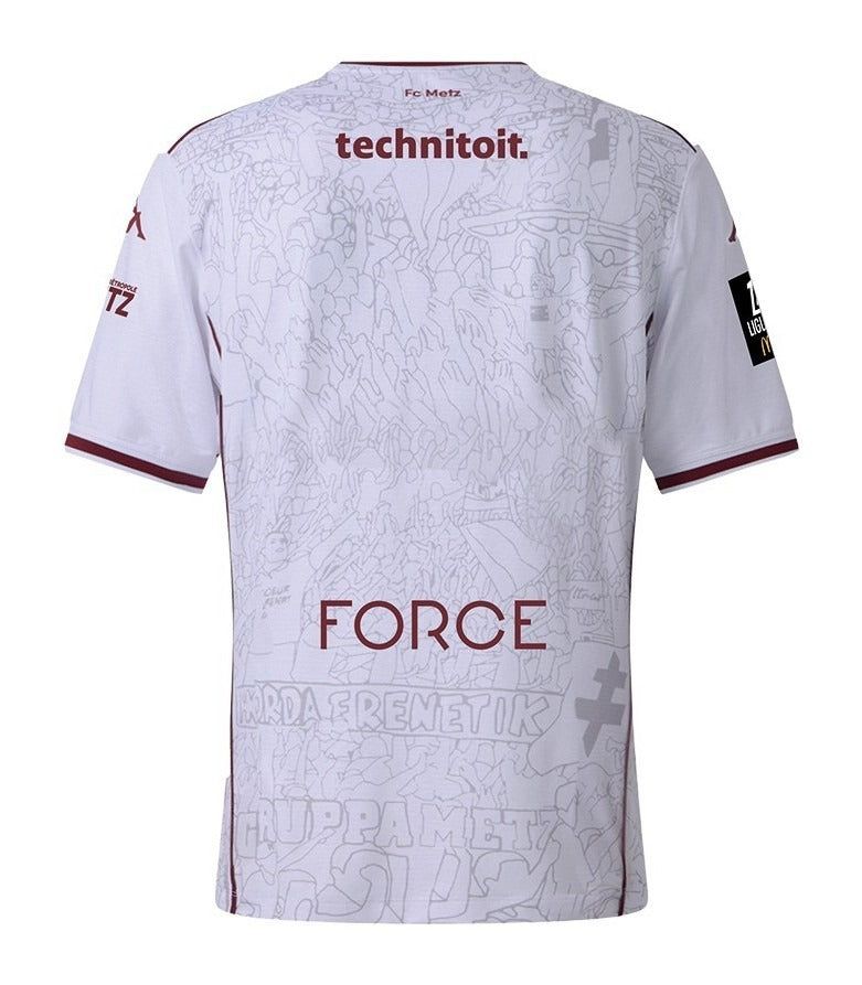 maillot-exterieur-fc-metz-saison-2025-2026-tenue-officielle-supporter-grenat Maillot extérieur FC Metz saison 2025 2026 tenue officielle supporter grenat