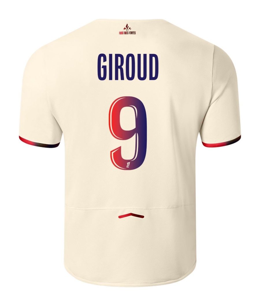 Maillot extérieur Lille LOSC saison 2025 2026 tenue officielle football
