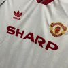 maillot-exterieur-manchester-united-saison-1988-1989 Maillot extérieur Manchester United saison 1988 1989