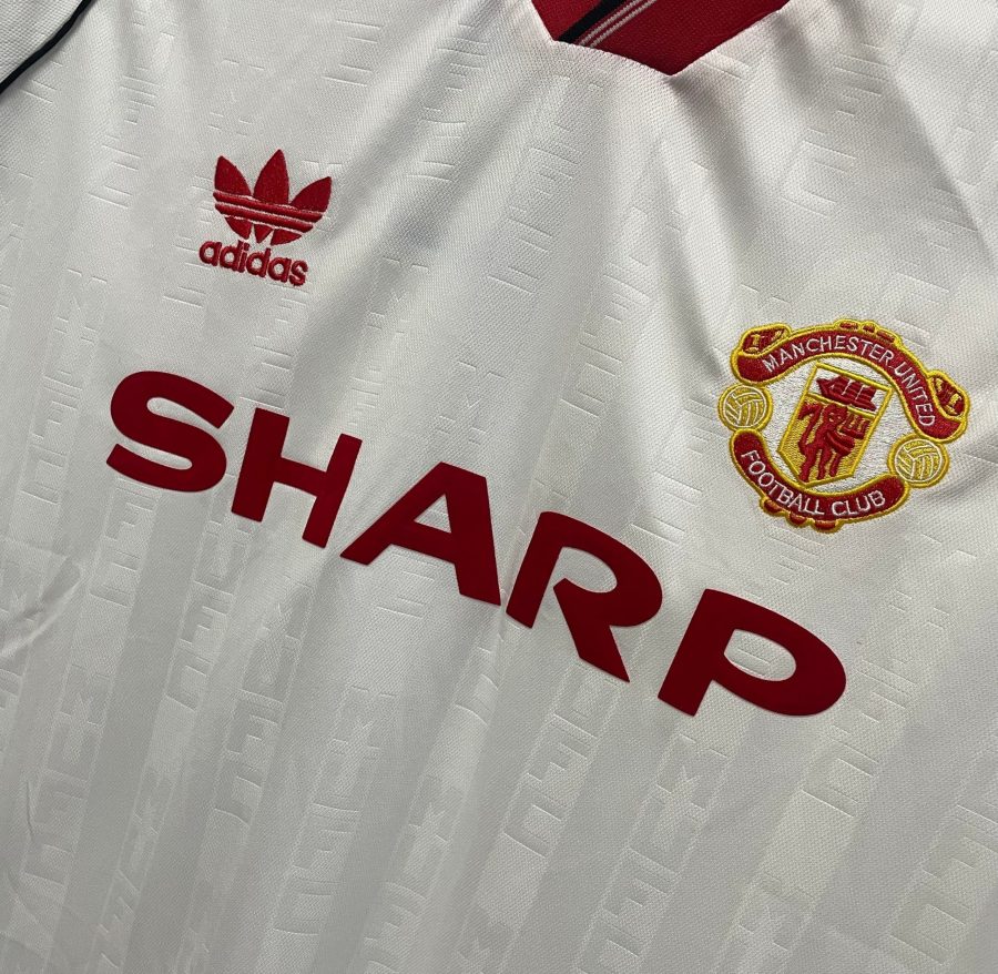 maillot-exterieur-manchester-united-saison-1988-1989 Maillot extérieur Manchester United saison 1988 1989