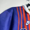 maillot-football-psg-domicile-retro-coupe-annees-1990 maillot football PSG domicile rétro coupe années 1990
