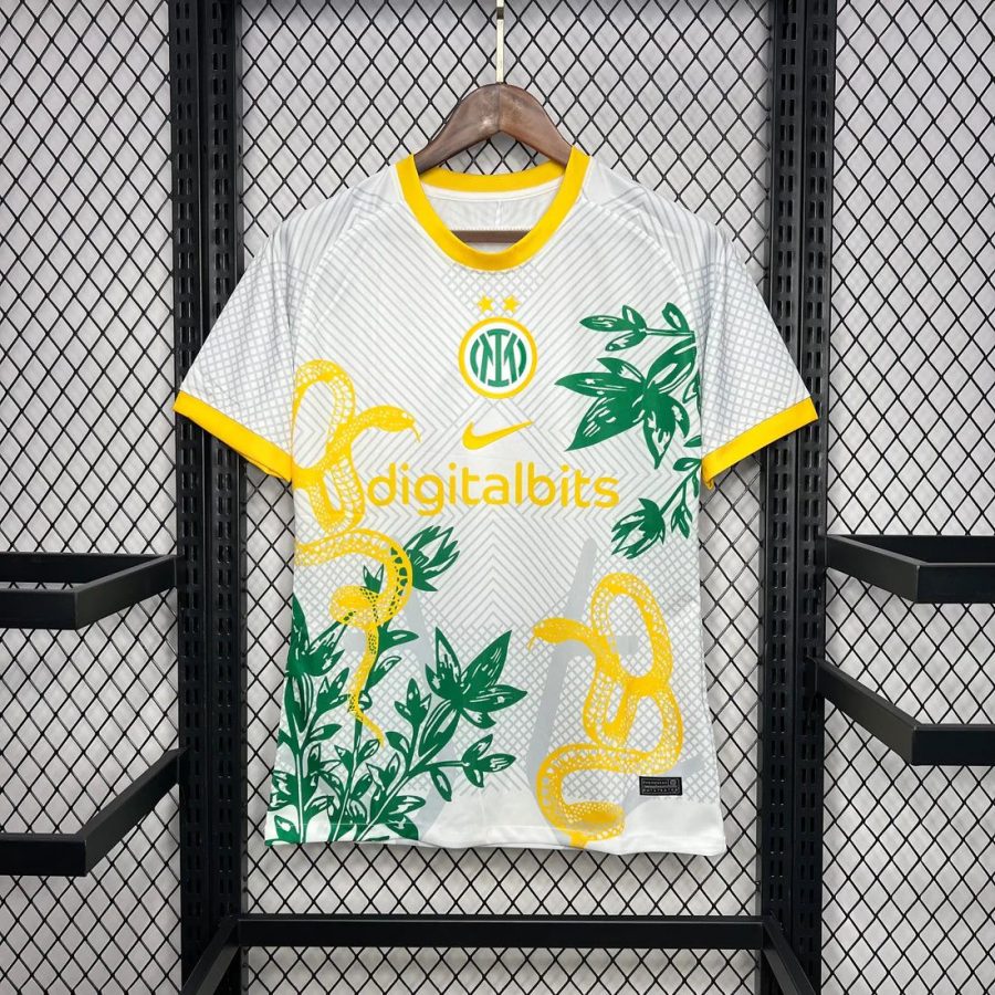 MAILLOT INTER MILAN SPECIAL YELLOW SNAKE 20252026