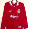 MAILLOT LIVERPOOL FC MANCHES LONGUES DOMICILE 19961997