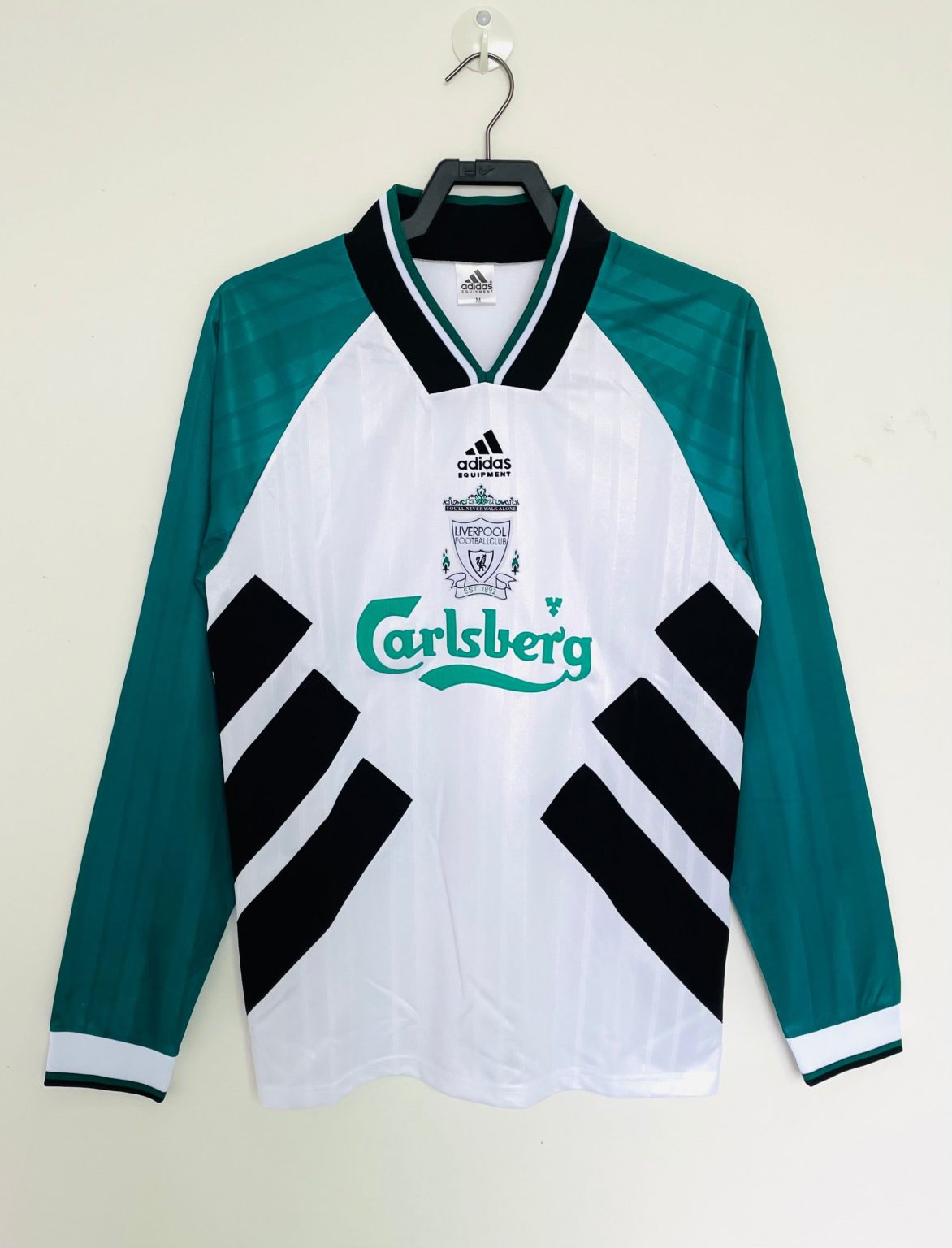 MAILLOT LIVERPOOL FC MANCHES LONGUES EXTERIEUR 19931994