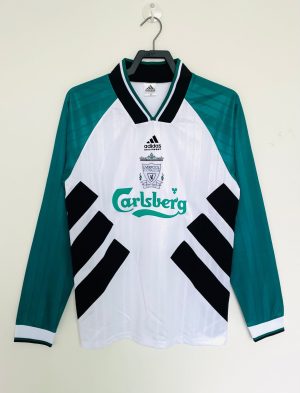 MAILLOT LIVERPOOL FC MANCHES LONGUES EXTERIEUR 19931994