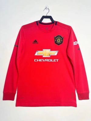 MAILLOT MANCHESTER UNITED MANCHES LONGUES DOMICILE 20192020