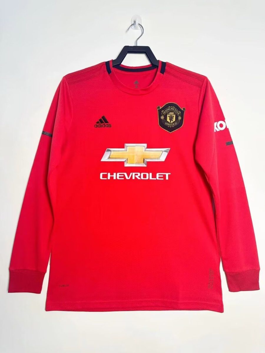 MAILLOT MANCHESTER UNITED MANCHES LONGUES DOMICILE 20192020