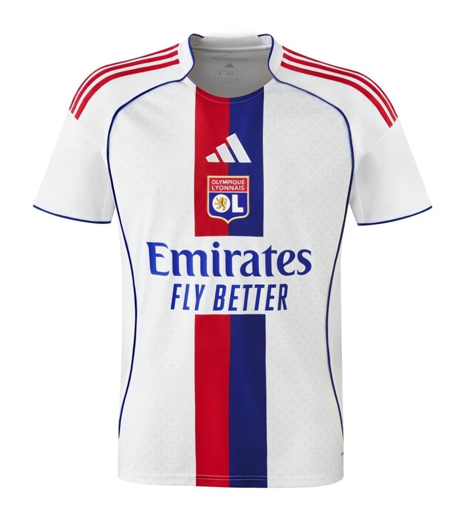 MAILLOT OLYMPIQUE LYONNAIS OL DOMICILE 20252026