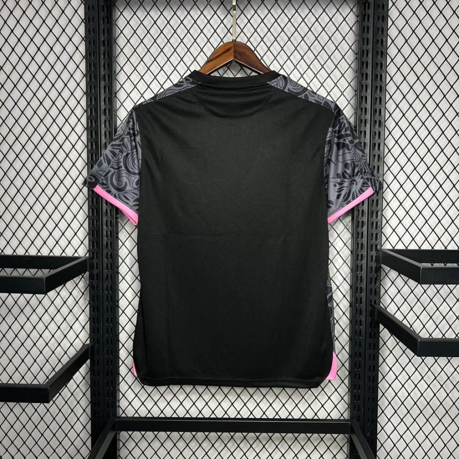 maillot Palestine noir Farrah Azam saison 2024 2025 style football