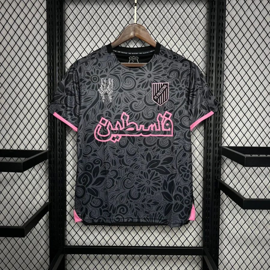 MAILLOT PALESTINE X FARRAH AZAM NOIR 20242025
