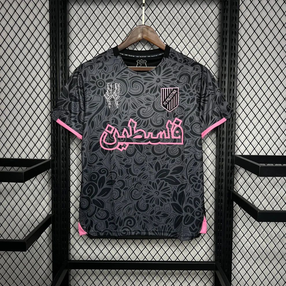 MAILLOT PALESTINE X FARRAH AZAM NOIR 20242025