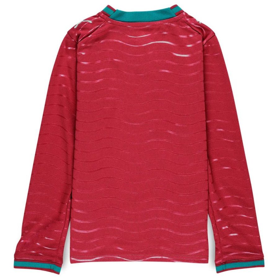 maillot Portugal domicile manches longues saison 2026 style football