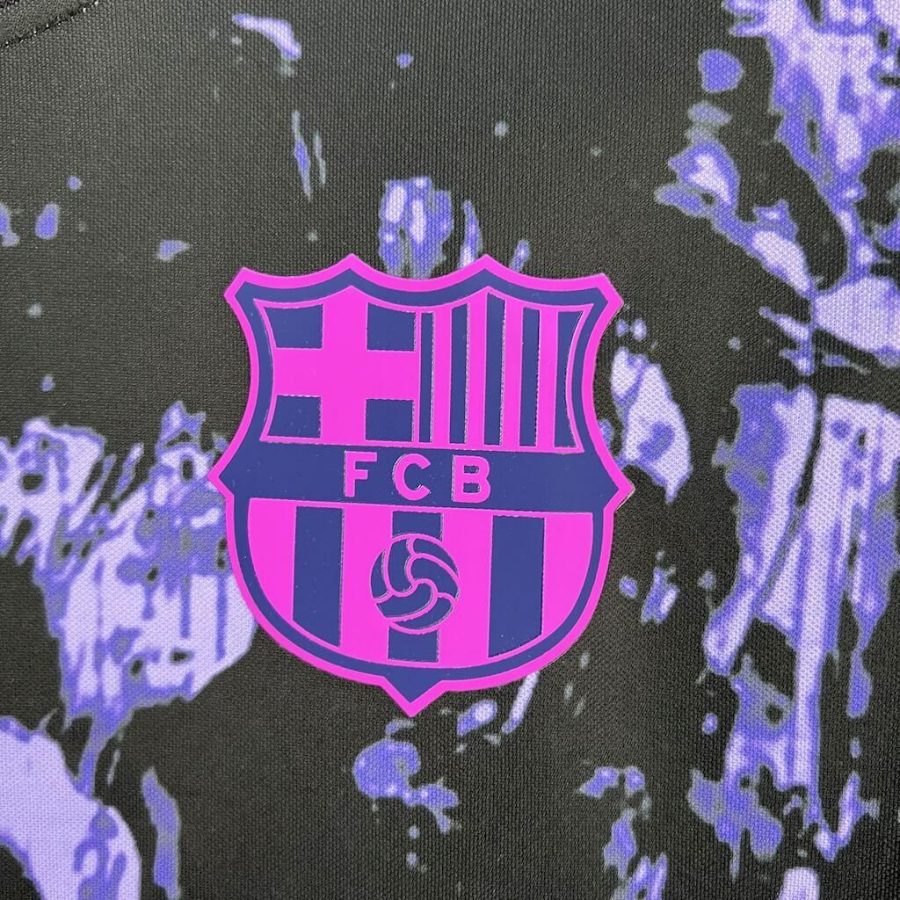 Maillot pré match FC Barcelona saison 2025 2026 tenue d échauffement