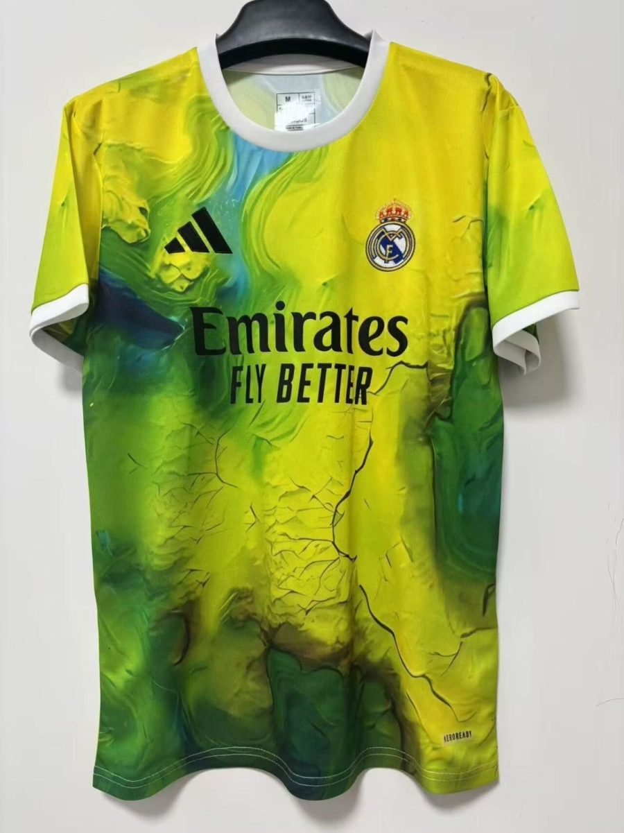 MAILLOT REAL MADRID SPECIAL JAUNE 20252026