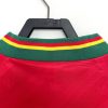 maillot-retro-portugal-rouge-et-vert-style-football maillot rétro Portugal rouge et vert style football