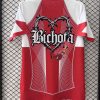 Maillot rouge édition limitée FC Barcelona collaboration Karol G tenue supporter