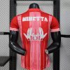maillot rouge Olympique de Marseille collaboration Jul saison vingt vingt cinq vingt vingt six