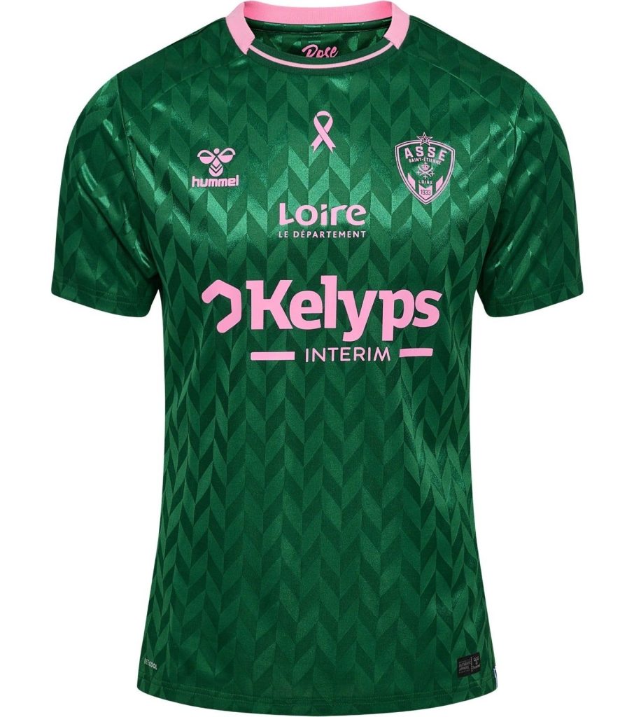 MAILLOT SAINT-ÉTIENNE OCTOBRE ROSE 20252026