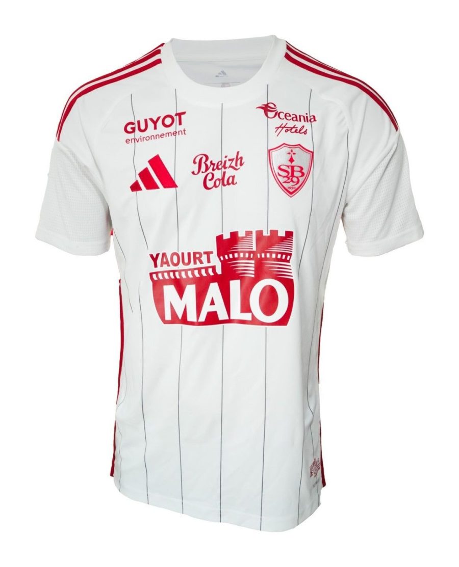 MAILLOT STADE BRESTOIS EXTERIEUR 20252026