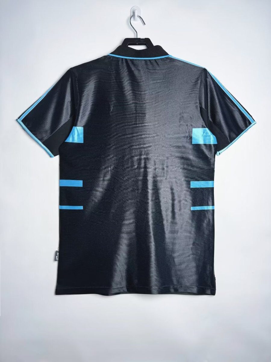 Maillot third Olympique de Marseille saison mille neuf cent quatre vingt dix neuf deux mille