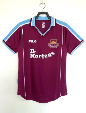 MAILLOT WEST HAM DOMICILE 20002001