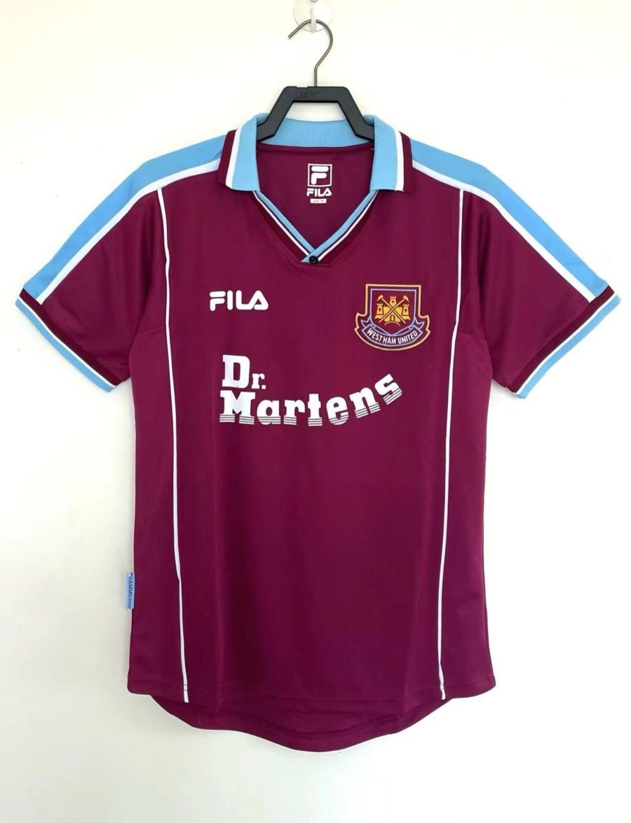 MAILLOT WEST HAM DOMICILE 20002001