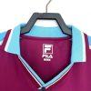 maillot West Ham United rétro bordeaux et bleu