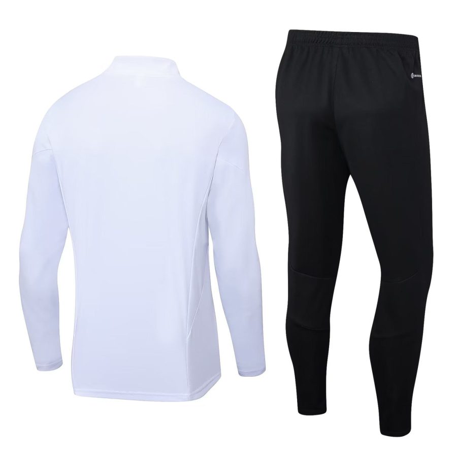 Survêtement blanc Manchester United saison 2023 2024 veste et pantalon