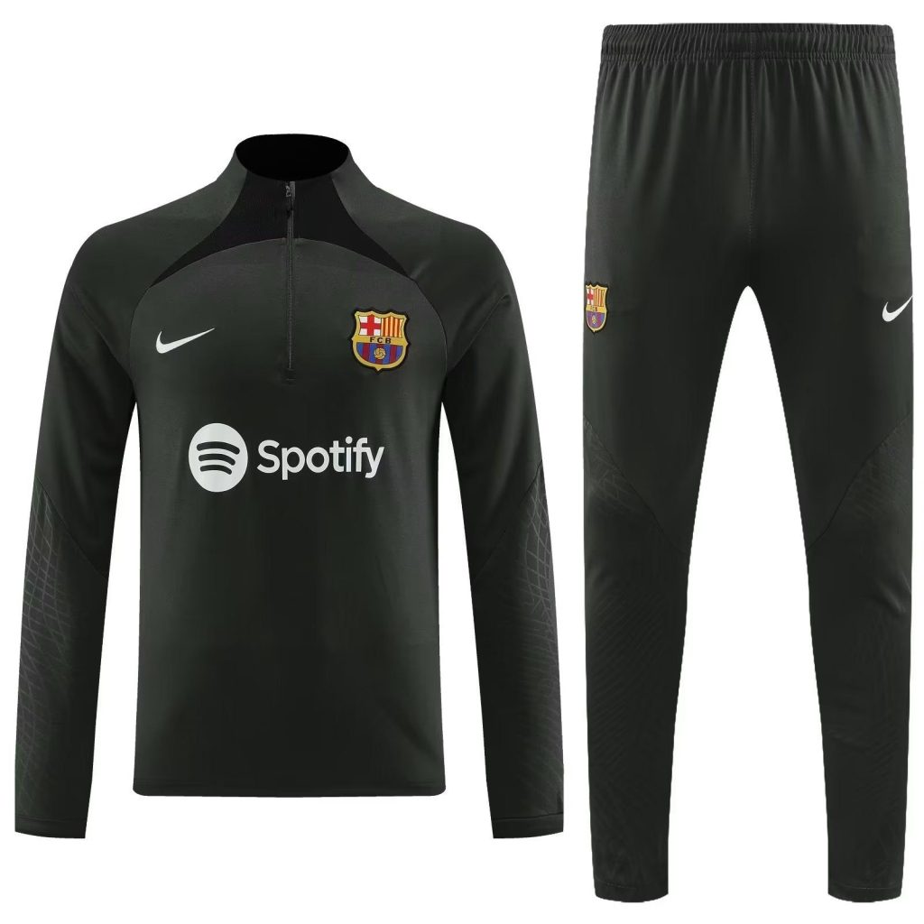 SURVÊTEMENT HAUTBAS FC BARCELONA NOIR 20232024