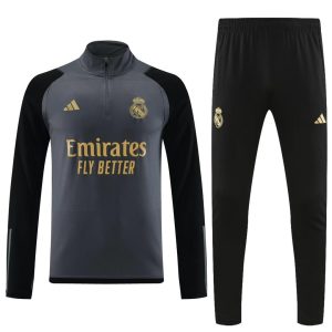 SURVÊTEMENT HAUTBAS REAL MADRID GRIS 20232024