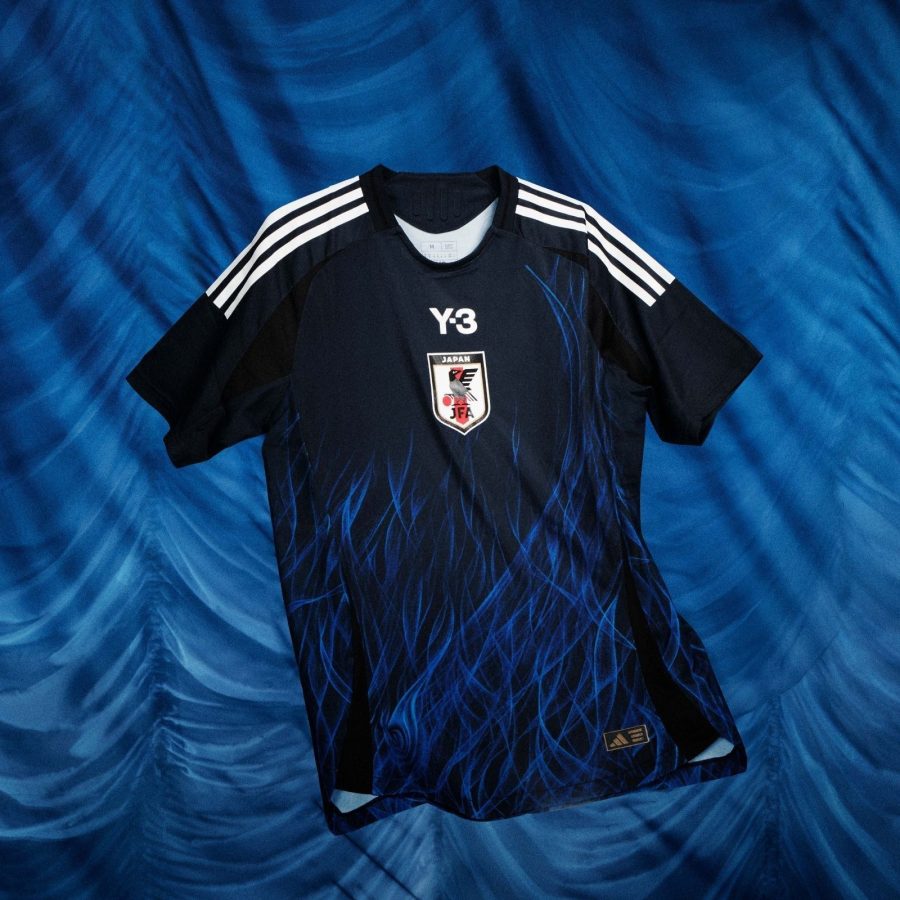 Tenue de football Japon domicile 2024 haut supporter bleu marine