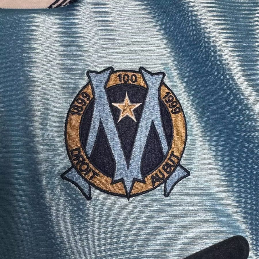 tenue de football Olympique de Marseille extérieur collection 1998 1999
